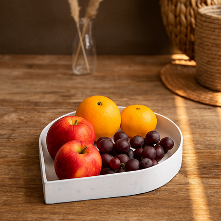 Floral Charm – Petal Design Utility Plate