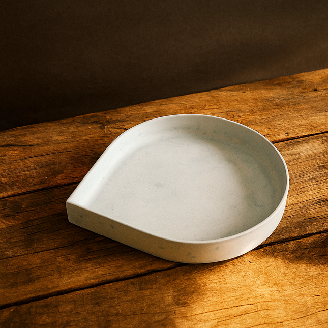 Floral Charm – Petal Design Utility Plate