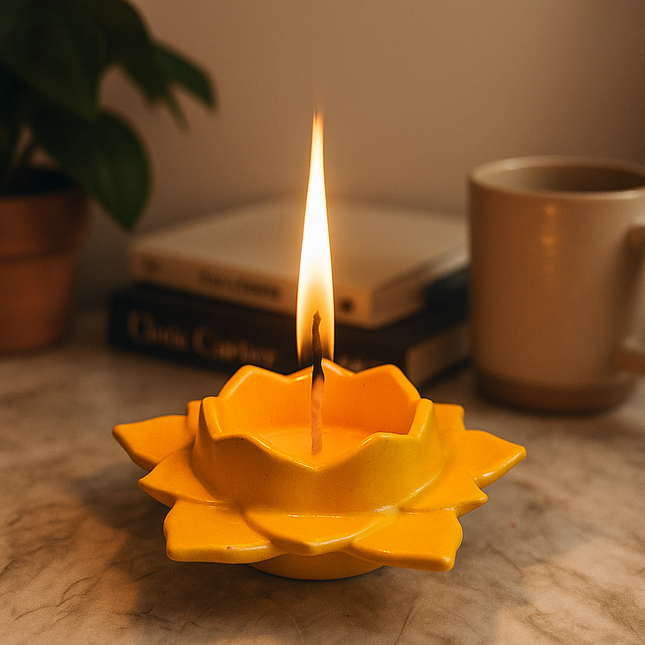 Lotus Glow Candle Jar set of  2